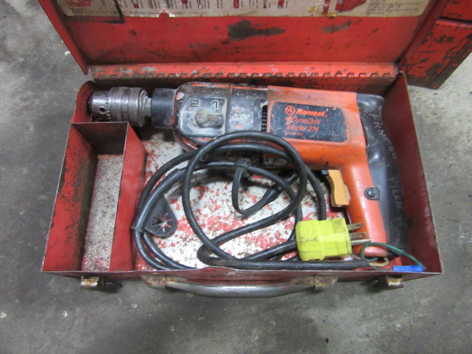 Dyna Drill Ramset Impact Driver HAMMER DRILL RAMSET Rotary Dina